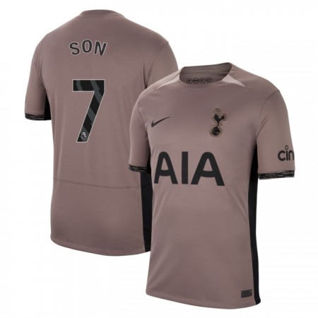 Koszulka Tottenham Hotspur Son 7 Trzeci 2023-24 Koszulki Piłkarskie Krótki Rękaw